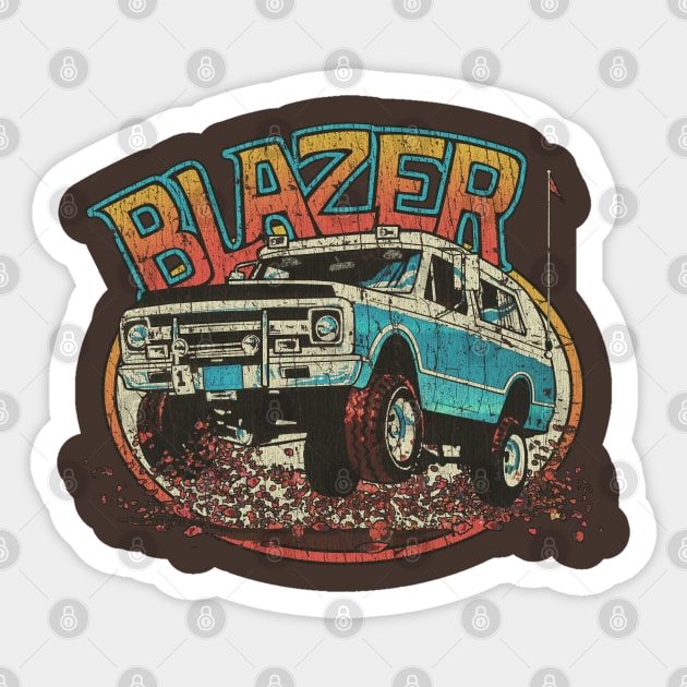 K5 Blazer 4x4 1971 Sticker by JCD666